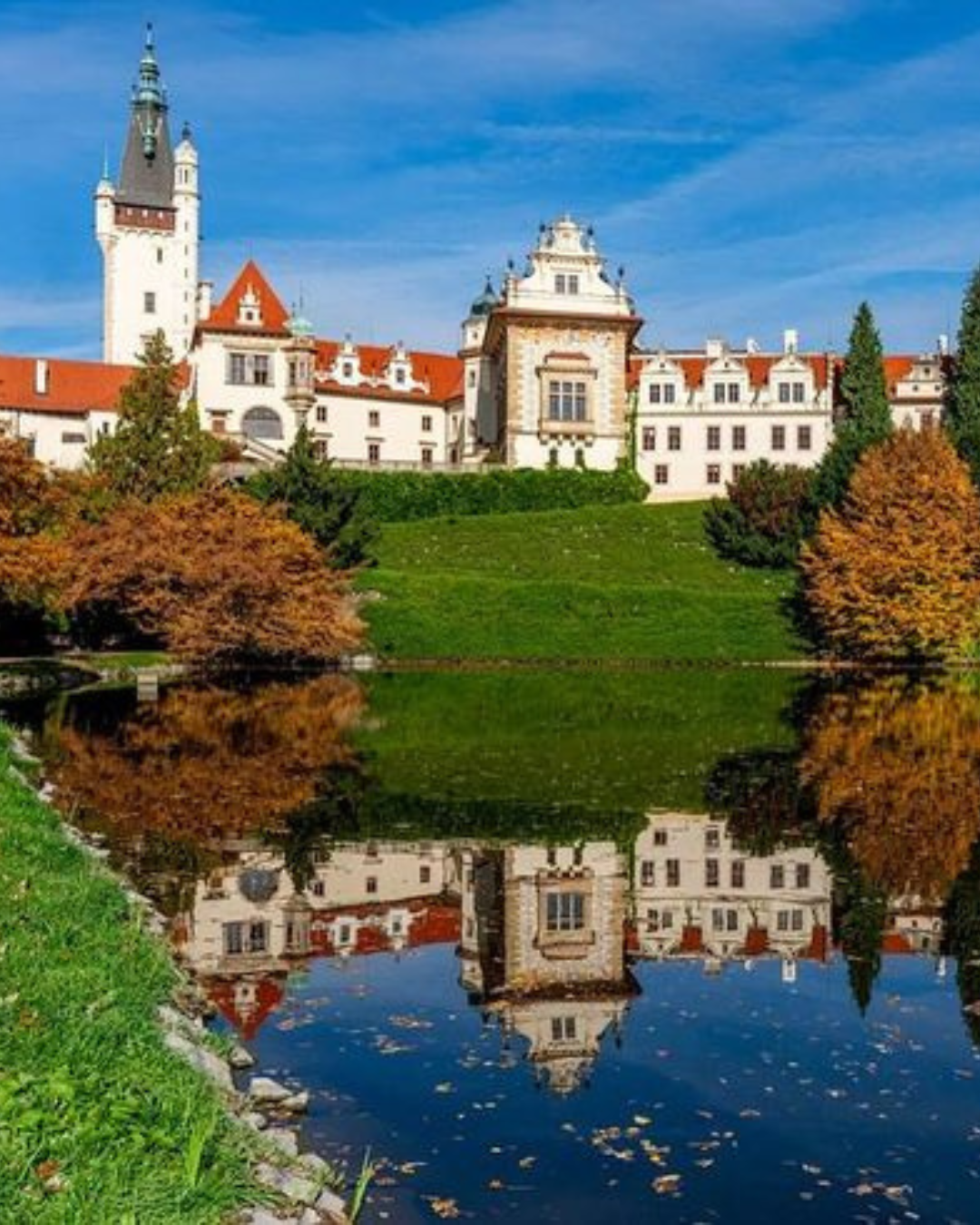 Průhonický zámek a park